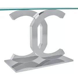 Стол обеденный Q-Home FT151B, 160 см, стекло, нераскладной