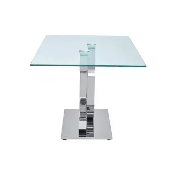 Стол обеденный Q-Home FT151B, 160 см, стекло, нераскладной