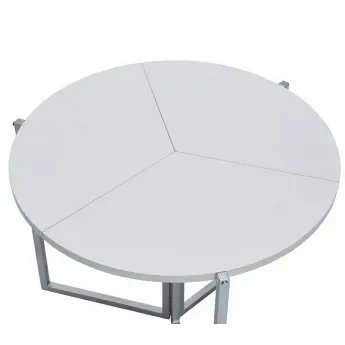 Стол-трансформер Q-Home Icarus, 90 см, белый, раскладной, B2389-B