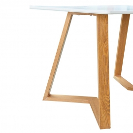 Стол обеденный Q-Home Салоу, 120 см, нераскладной, D-B-019-120