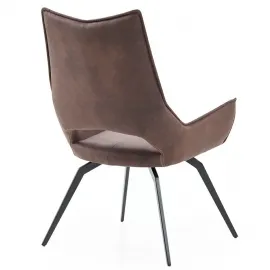 Стул Q-Home Daytona, коричневый, экокожа, DC1241