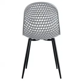 Стул Q-Home YD01, серый, пластик ABS, YD01-GREY