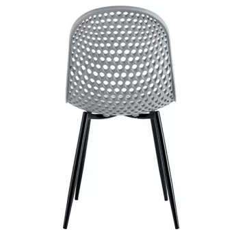 Стул Q-Home YD01, серый, пластик ABS, YD01-GREY