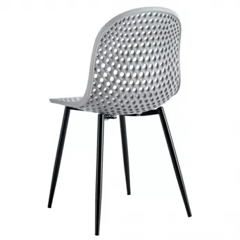 Стул Q-Home YD01, серый, пластик ABS, YD01-GREY