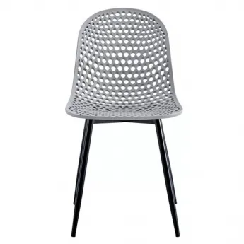 Стул Q-Home YD01, серый, пластик ABS, YD01-GREY