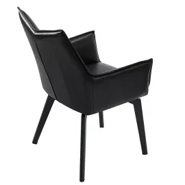 Стул Q-Home Soho, черный, экокожа, SOHO-BLACK