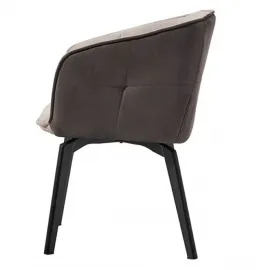 Стул Q-Home Herta, серый, ткань, 13367-LIGHT-GREY