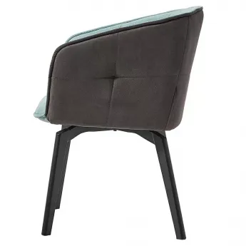 Стул Q-Home Herta, голубой, ткань, 13537-LIGHT-BLUE