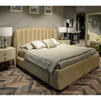 Кровать Fratelli Barri Selection 160х200, ткань Velour 220-06, с подъёмником, FB.BD.SLN.711