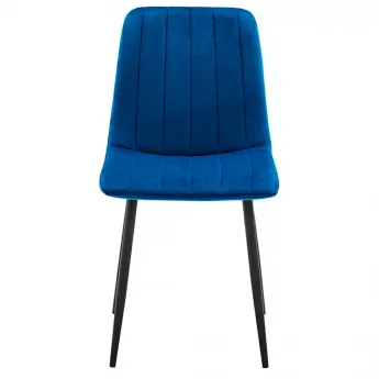 Стул Q-Home CG1801, глубокий синий, ткань, CG1801-BLUE