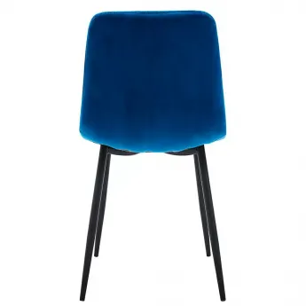 Стул Q-Home CG1801, глубокий синий, ткань, CG1801-BLUE