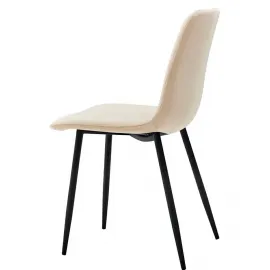 Стул Q-Home CG1801, бежевый, ткань, CG1801-BEIGE