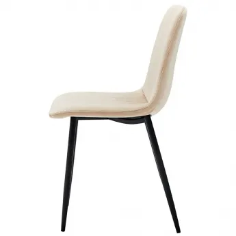 Стул Q-Home CG1801, бежевый, ткань, CG1801-BEIGE