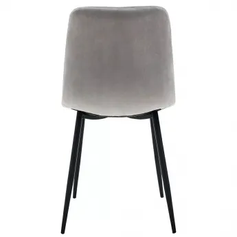 Стул Q-Home CG1801, серый, ткань, CG1801-GREY