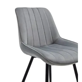 Стул Q-Home CG1953, серый, ткань, CG1953-GREY