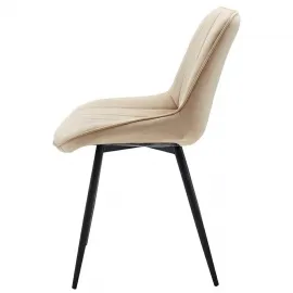 Стул Q-Home CG1953, бежевый, ткань, CG1953-BEIGE