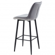 Барный стул Q-Home CG1953B, серый, ткань, CG1953B-GREY - Фото 5