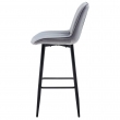 Барный стул Q-Home CG1953B, серый, ткань, CG1953B-GREY - Фото 6
