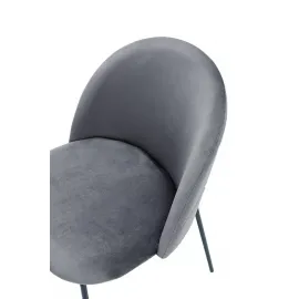 Стул Q-Home С-962, серый бархат, ткань, С-962-GREY