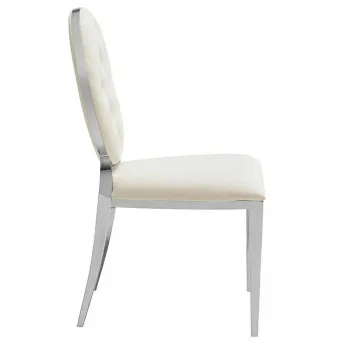 Стул Q-Home Y110С, бежевый, премиум вельвет, Y110С-BEIGE