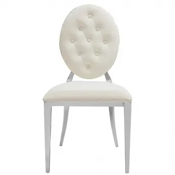 Стул Q-Home Y110С, бежевый, премиум вельвет, Y110С-BEIGE