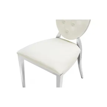 Стул Q-Home Y110С, бежевый, премиум вельвет, Y110С-BEIGE