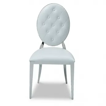 Стул Q-Home Y110С, белый, премиум вельвет, Y110С-WHITE