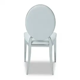 Стул Q-Home Y110С, белый, премиум вельвет, Y110С-WHITE