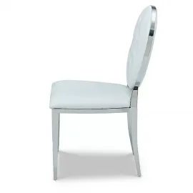 Стул Q-Home Y110С, белый, премиум вельвет, Y110С-WHITE