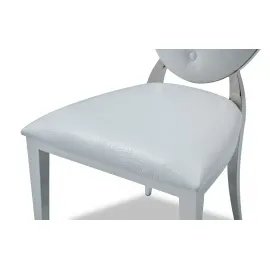 Стул Q-Home Y110С, белый, премиум вельвет, Y110С-WHITE