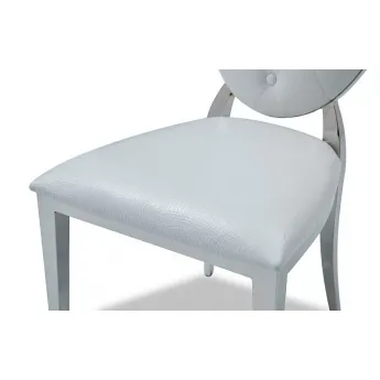 Стул Q-Home Y110С, белый, премиум вельвет, Y110С-WHITE