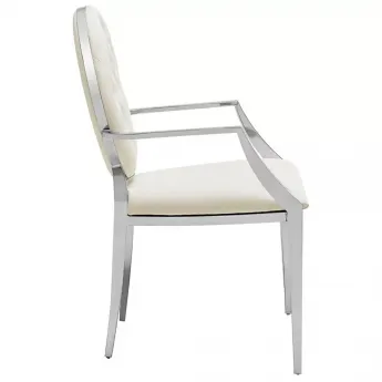 Полукресло Q-Home Y110B, бежевый, премиум вельвет, Y110B-BEIGE