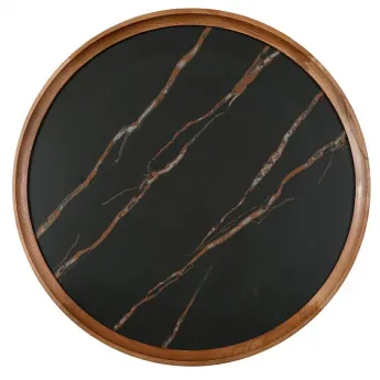 Журнальный стол Q-Home CT3059, D60 см, керамика