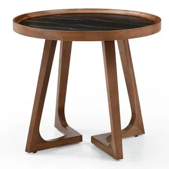 Журнальный стол Q-Home CT3059, D60 см, керамика