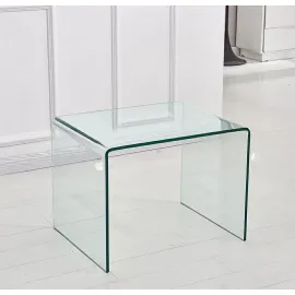 Журнальный стол Q-Home F-117, 50x63 см, стекло