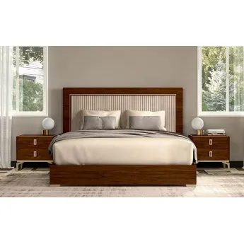 Кровать Status Italy Eva, King Size с мягким изголовьем, EABNOLT02