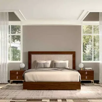 Кровать Status Italy Eva, King Size с мягким изголовьем, EABNOLT02