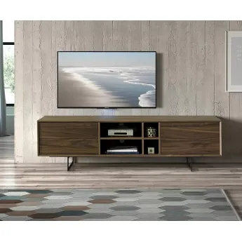 Тумба ТВ Q-Home Dupen, 180x42 см, Орех, TV131-WALNUT
