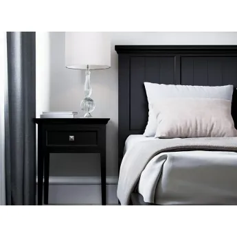 Кровать 90x200 Classico Italiano Бруклин, Черный 7090ПМ/BL, с подъемным механизмом