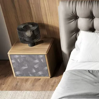 Прикроватная тумба MOD Interiors Altea, Орех F, MDI.BST.ALT.3