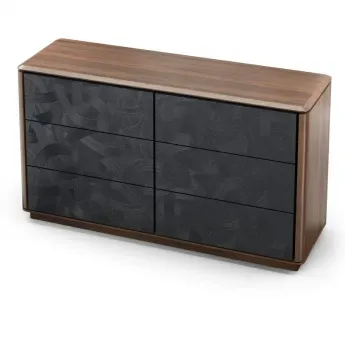 Комод MOD Interiors Altea, шесть ящиков, Орех F, MDI.CHD.ALT.8