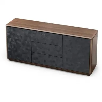 Буфет MOD Interiors Altea, 2 двери, 3 ящика, шпон ореха F, MDI.SB.ALT.11