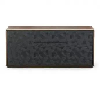 Буфет MOD Interiors Altea, 2 двери, 3 ящика, шпон ореха F, MDI.SB.ALT.11