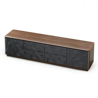 Тумба ТВ MOD Interiors Altea, 2 дверцы, 4 ящика, Орех F, MDI.TV.ALT.12