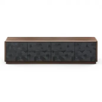Тумба ТВ MOD Interiors Altea, 2 дверцы, 4 ящика, Орех F, MDI.TV.ALT.12