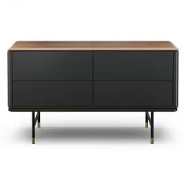 Комод MOD Interiors Altea, четыре ящика, Орех F, MDI.CHD.ALT.9