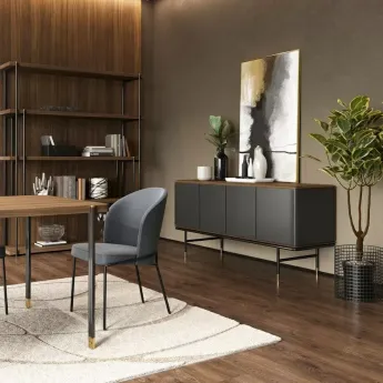 Буфет MOD Interiors Altea, 4 двери, шпон ореха F, MDI.SB.ALT.10