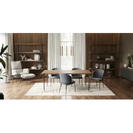 Буфет MOD Interiors Altea, 4 двери, шпон ореха F, MDI.SB.ALT.10
