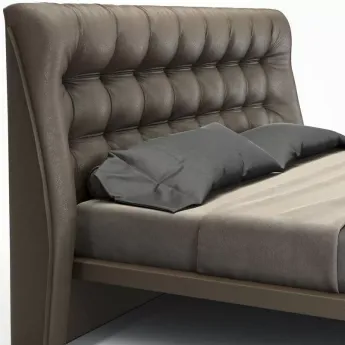 Кровать MOD Interiors Altea, 160х200 см, экокожа. PU162, MDI.BD.ALT.1