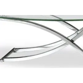 Журнальный стол Q-Home J02, 130x70 см, стекло